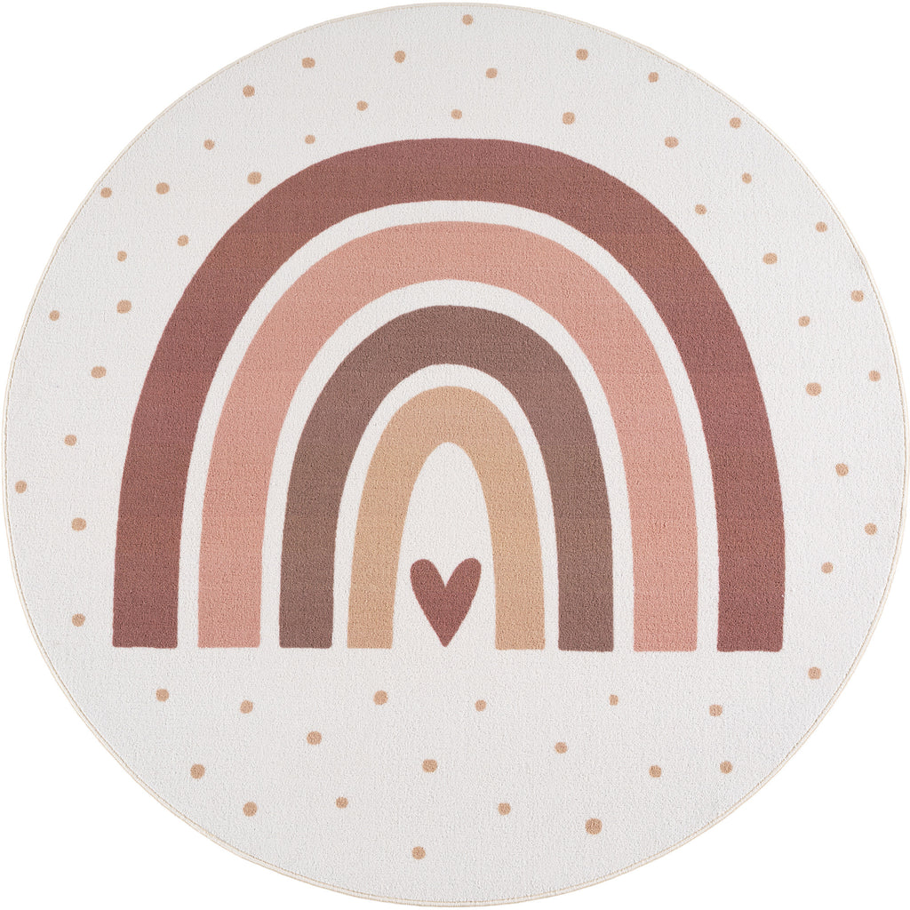 Mila Kids 1132 creme · Kinderteppich Little Rainbow