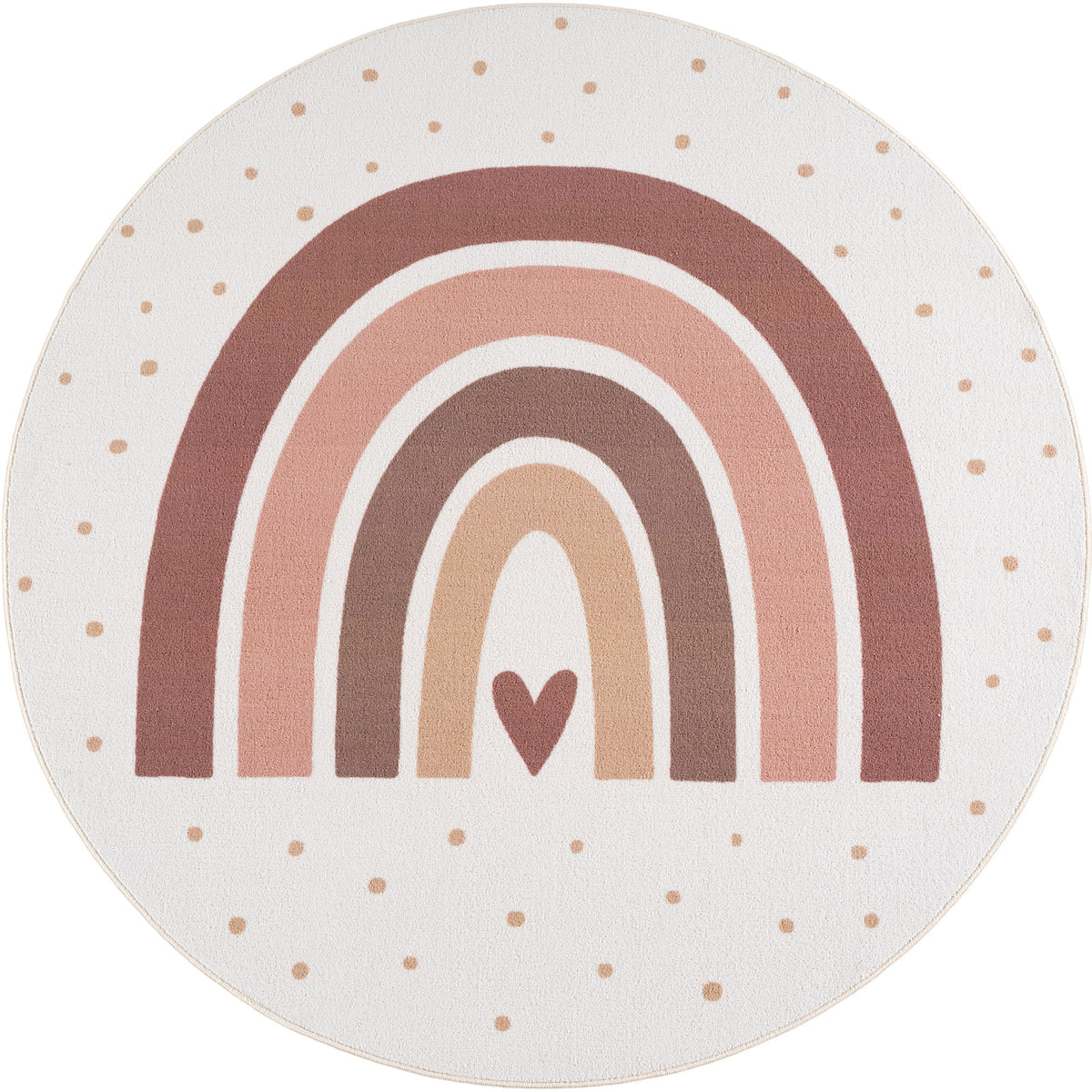 Mila Kids 1132 creme · Kinderteppich Little Rainbow