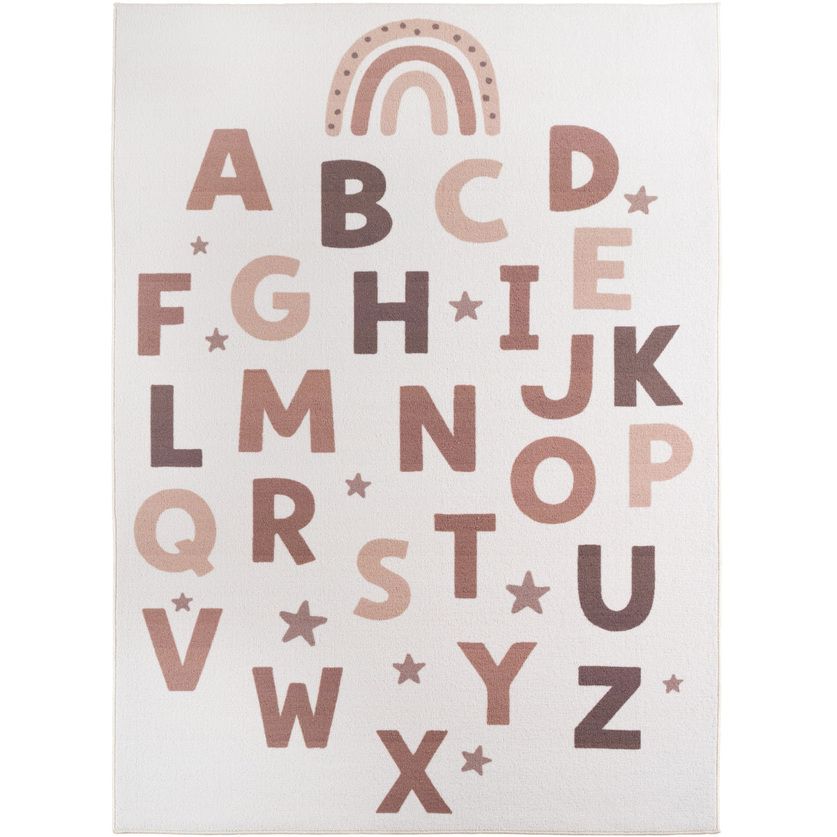 Mila Kids 1133 creme · Kinderteppich Little Alphabet