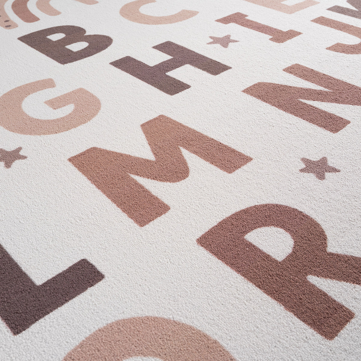 Mila Kids 1133 creme · Kinderteppich Little Alphabet