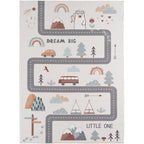 Mila Kids 1134 creme · Kinderteppich Little Adventure