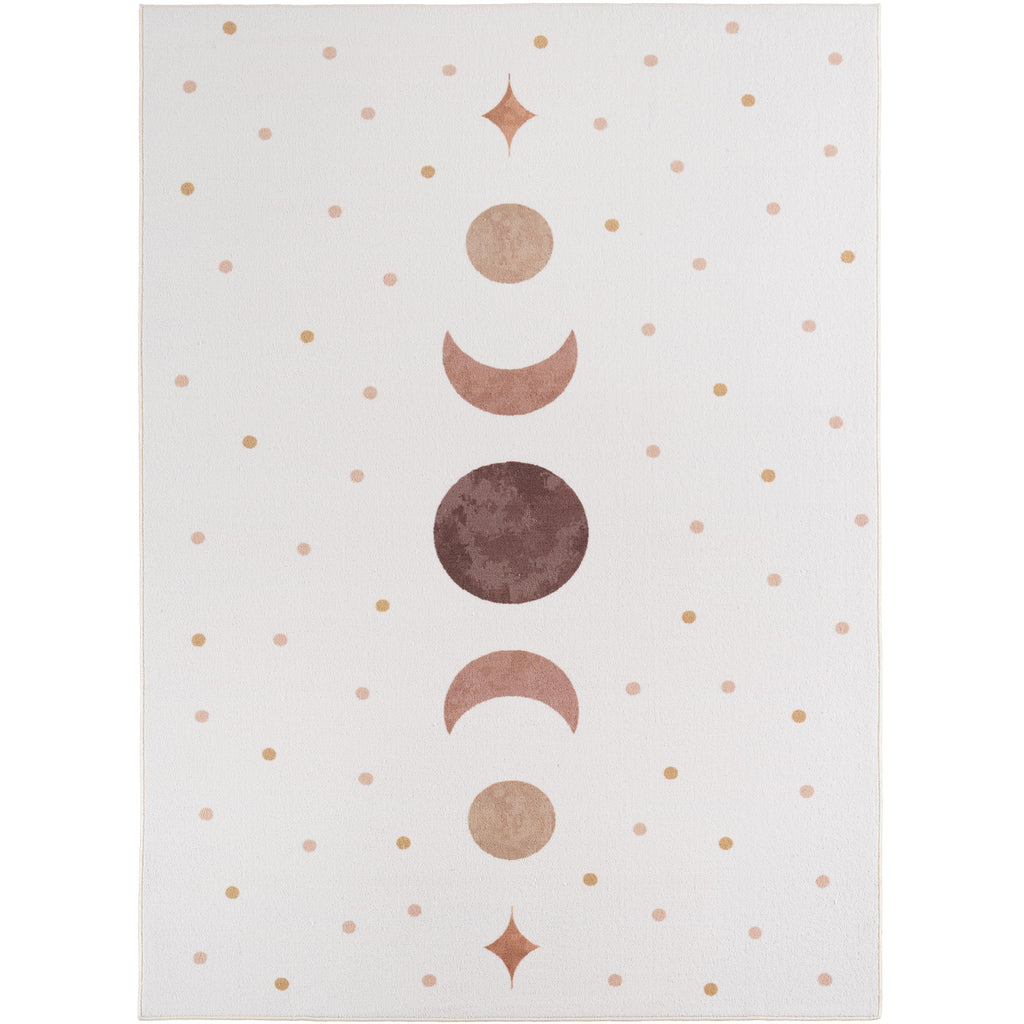 Mila Kids 1136 creme · Kinderteppich Little Moon