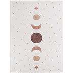 Mila Kids 1136 creme · Kinderteppich Little Moon