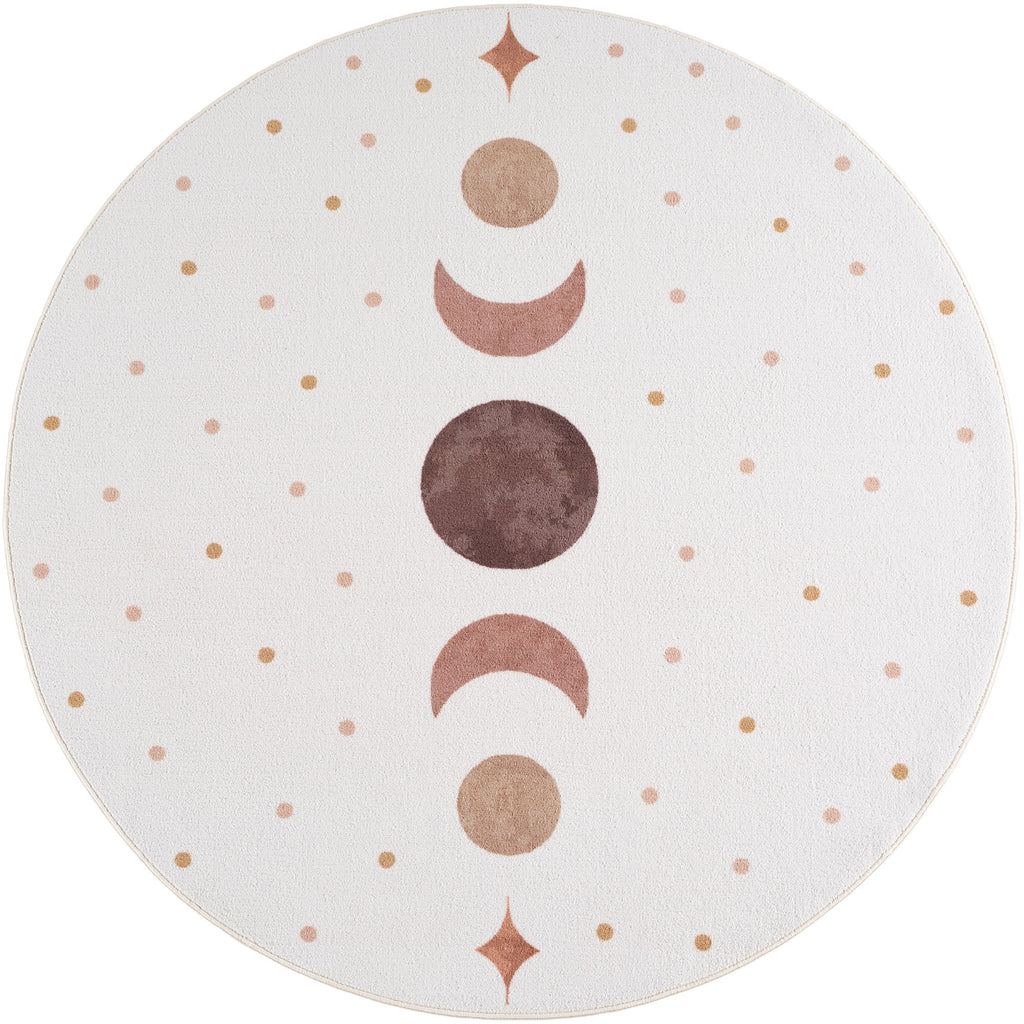 Mila Kids 1136 creme · Kinderteppich Little Moon