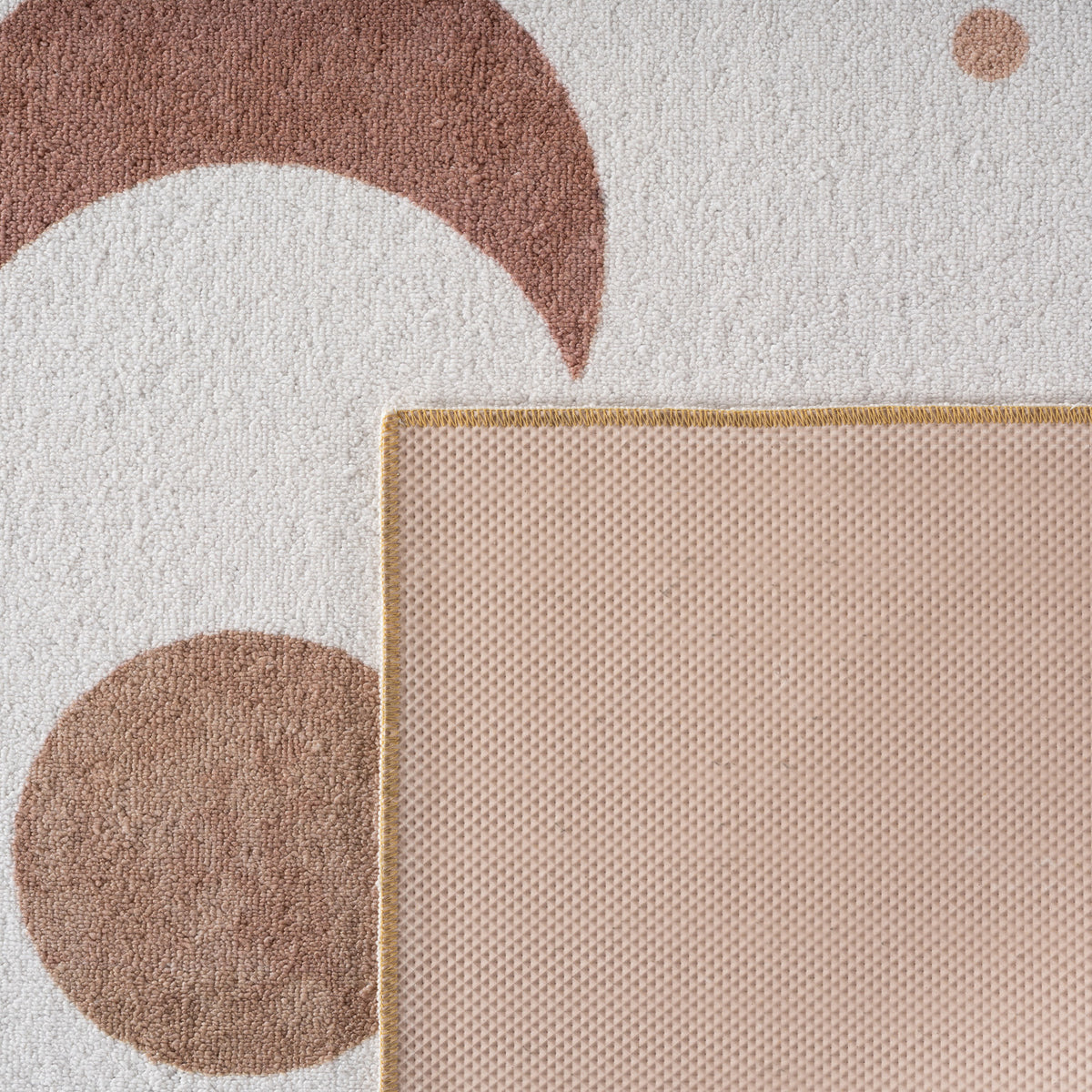 Mila Kids 1136 creme · Kinderteppich Little Moon