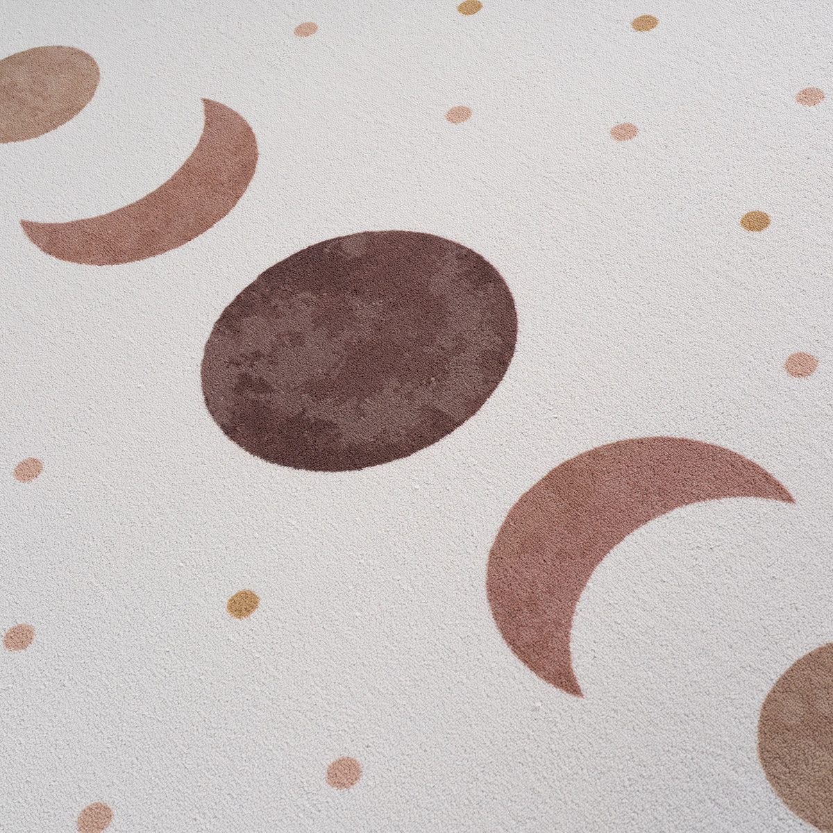 Mila Kids 1136 creme · Kinderteppich Little Moon