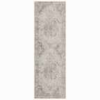 Lina 1141 beige · Waschbarer Vintage Teppich - Zeitlose Eleganz