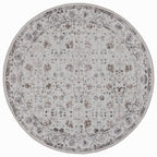Lina 1142 creme · Waschbarer Vintage Teppich - Zeitlose Eleganz