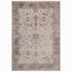 Lina 1143 beige · Waschbarer Vintage Teppich - Zeitlose Eleganz