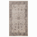Lina 1143 beige · Waschbarer Vintage Teppich - Zeitlose Eleganz