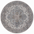 Lina 1144 beige · Waschbarer Vintage Teppich - Zeitlose Eleganz