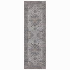 Lina 1144 beige · Waschbarer Vintage Teppich - Zeitlose Eleganz