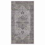 Lina 1144 beige · Waschbarer Vintage Teppich - Zeitlose Eleganz