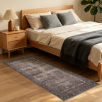 Lina 1147 braun · Waschbarer Vintage Teppich - Zeitlose Eleganz