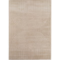 Nora 1201 beige · Moderner Teppich für Indoor & Outdoor