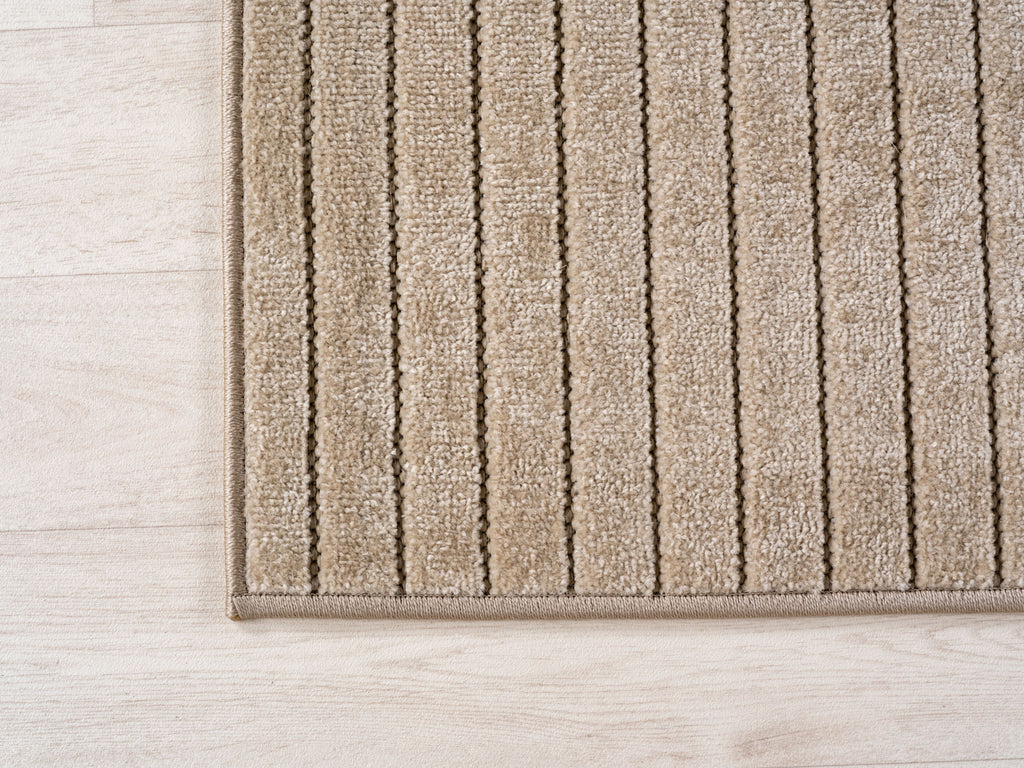 Nora 1201 beige · Moderner Teppich für Indoor & Outdoor