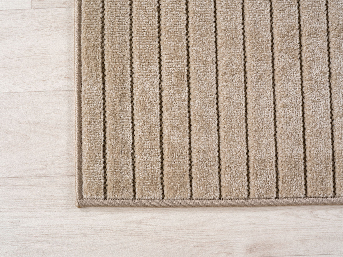 Nora 1201 beige · Moderner Teppich für Indoor & Outdoor