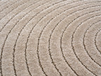 Nora 1201 beige · Moderner Teppich für Indoor & Outdoor