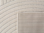 Nora 1201 creme · Moderner Teppich für Indoor & Outdoor