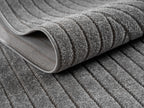 Nora 1201 grau · Moderner Teppich für Indoor & Outdoor
