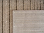 Nora 1202 beige · Moderner Teppich für Indoor & Outdoor