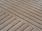 Nora 1202 beige · Moderner Teppich für Indoor & Outdoor