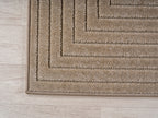 Nora 1202 beige · Moderner Teppich für Indoor & Outdoor