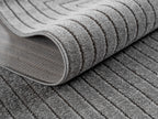 Nora 1202 grau · Moderner Teppich für Indoor & Outdoor