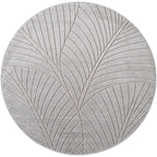 Nora 1203 grau · Moderner Teppich für Indoor & Outdoor