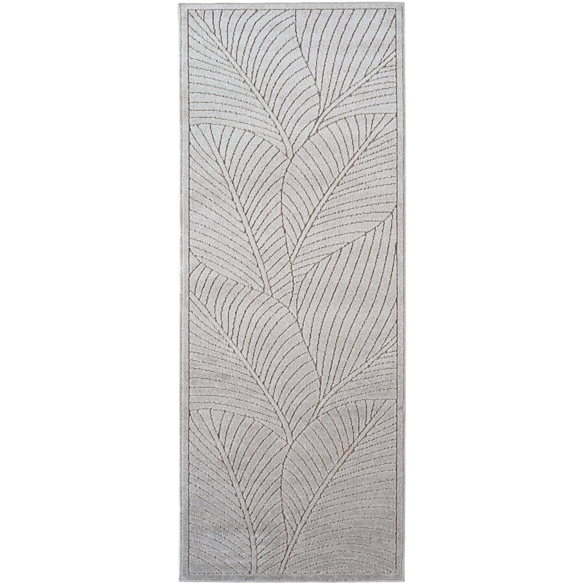 Nora 1203 grau · Moderner Teppich für Indoor & Outdoor