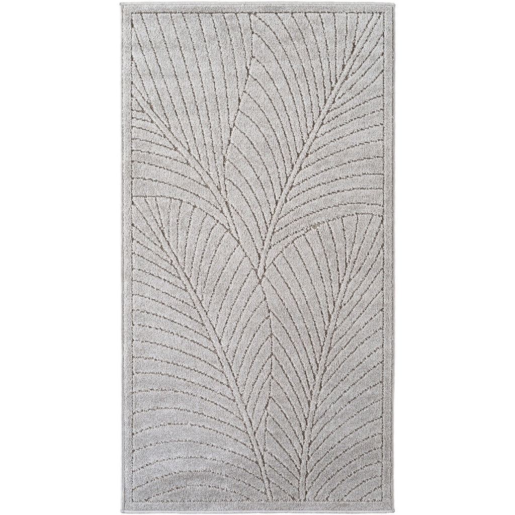 Nora 1203 grau · Moderner Teppich für Indoor & Outdoor