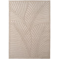 Nora 1203 beige · Moderner Teppich für Indoor & Outdoor