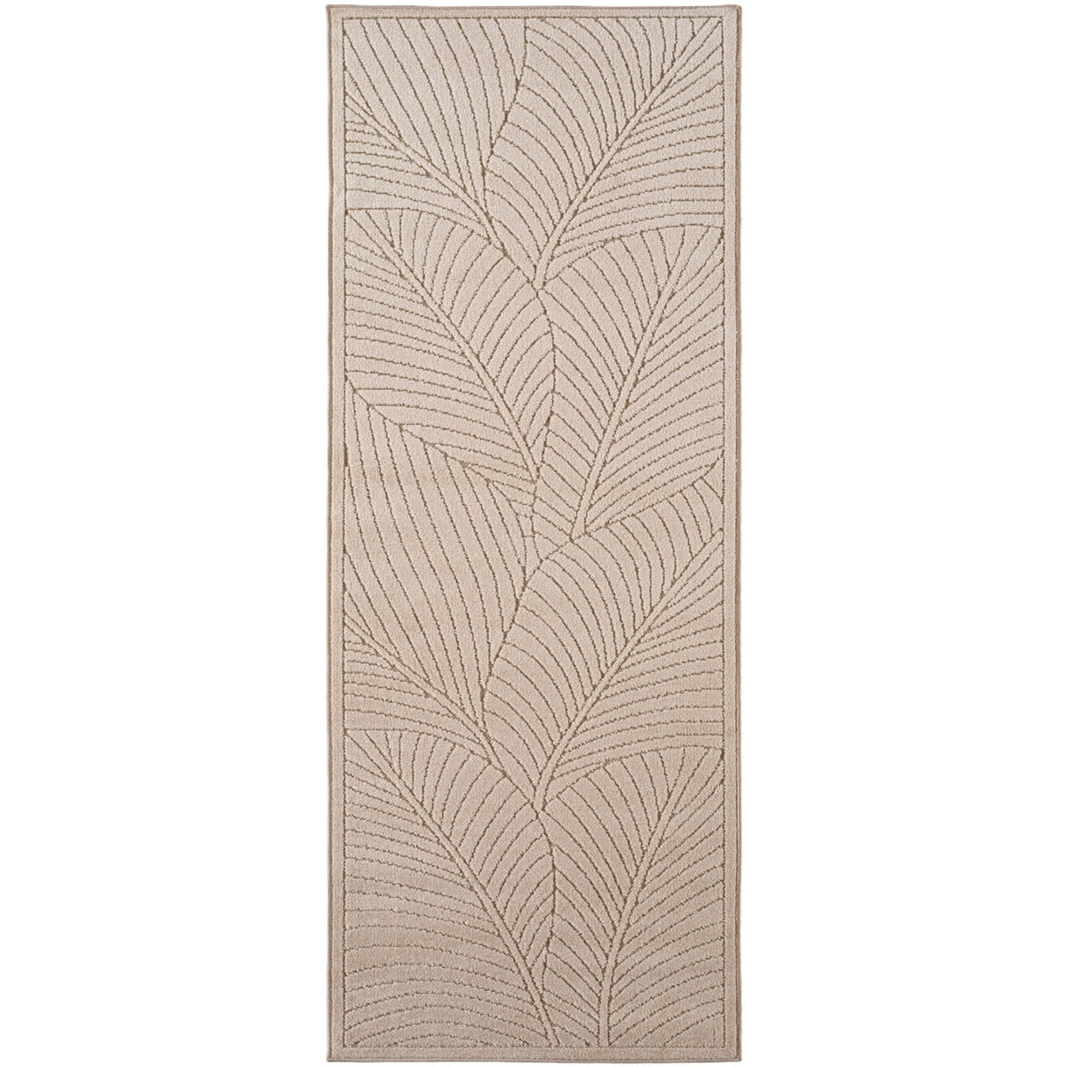 Nora 1203 beige · Moderner Teppich für Indoor & Outdoor