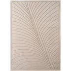 Nora 1204 beige · Moderner Teppich für Indoor & Outdoor