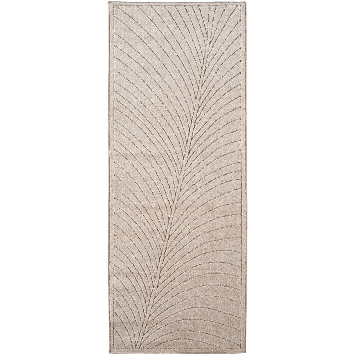 Nora 1204 beige · Moderner Teppich für Indoor & Outdoor