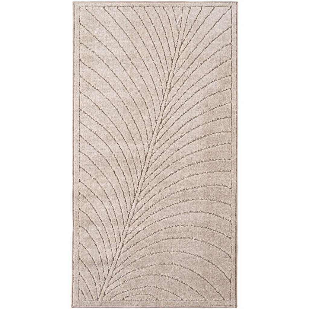 Nora 1204 beige · Moderner Teppich für Indoor & Outdoor