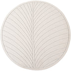 Nora 1204 creme · Moderner Teppich für Indoor & Outdoor