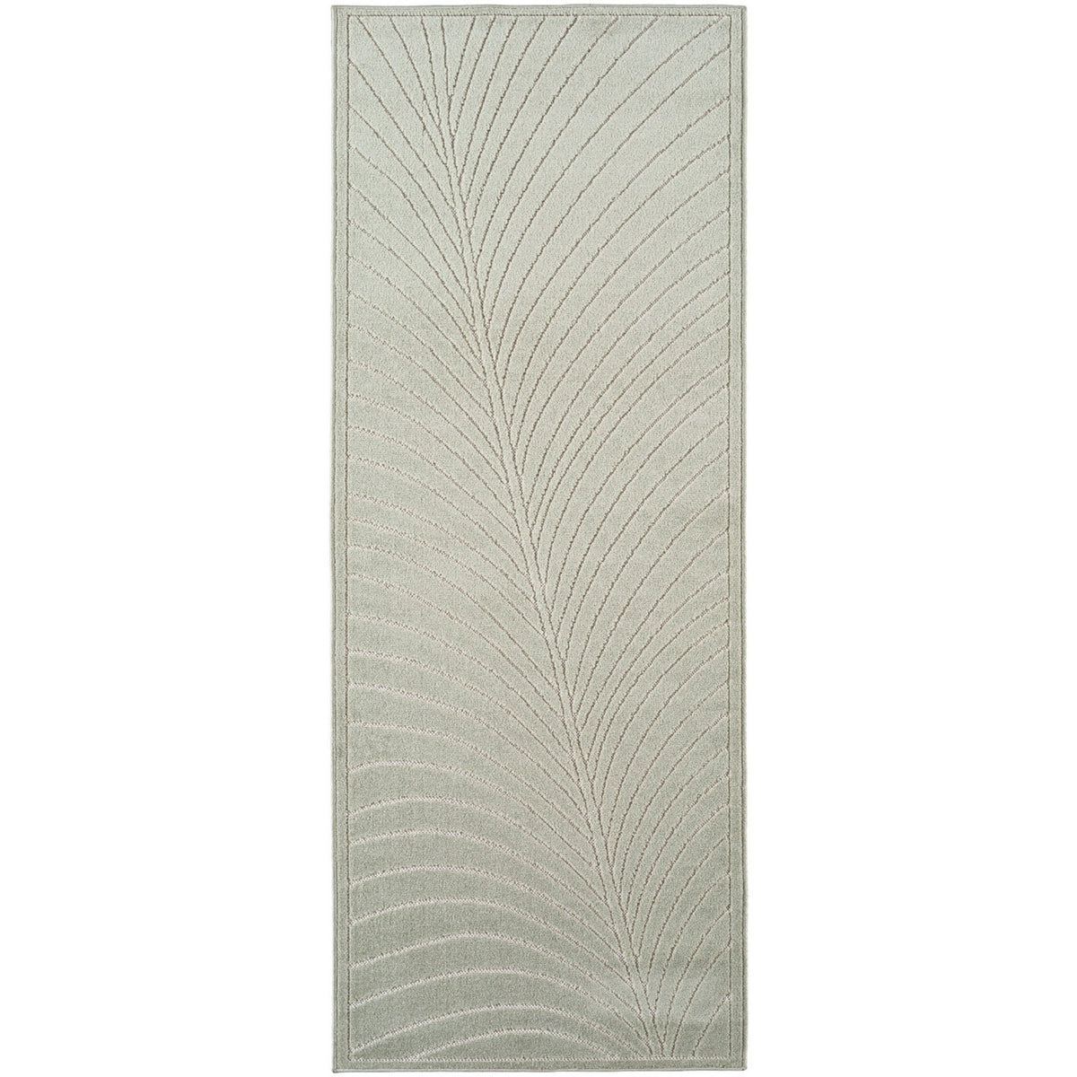 Nora 1204 salbeigrün · Moderner Teppich für Indoor & Outdoor