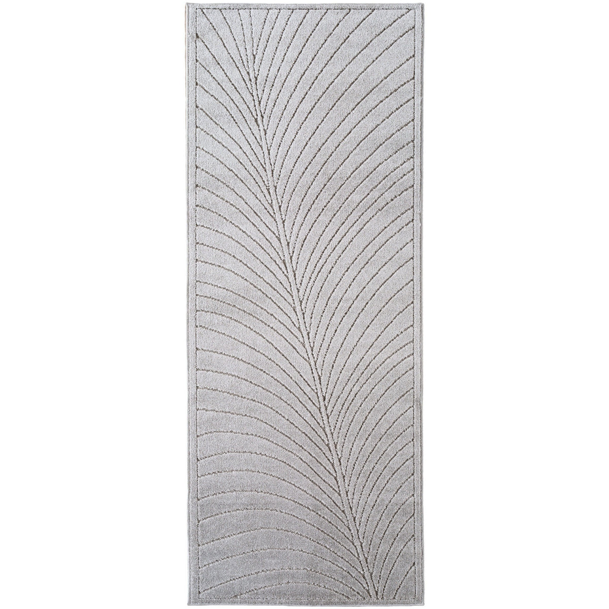 Nora 1204 grau · Moderner Teppich für Indoor & Outdoor