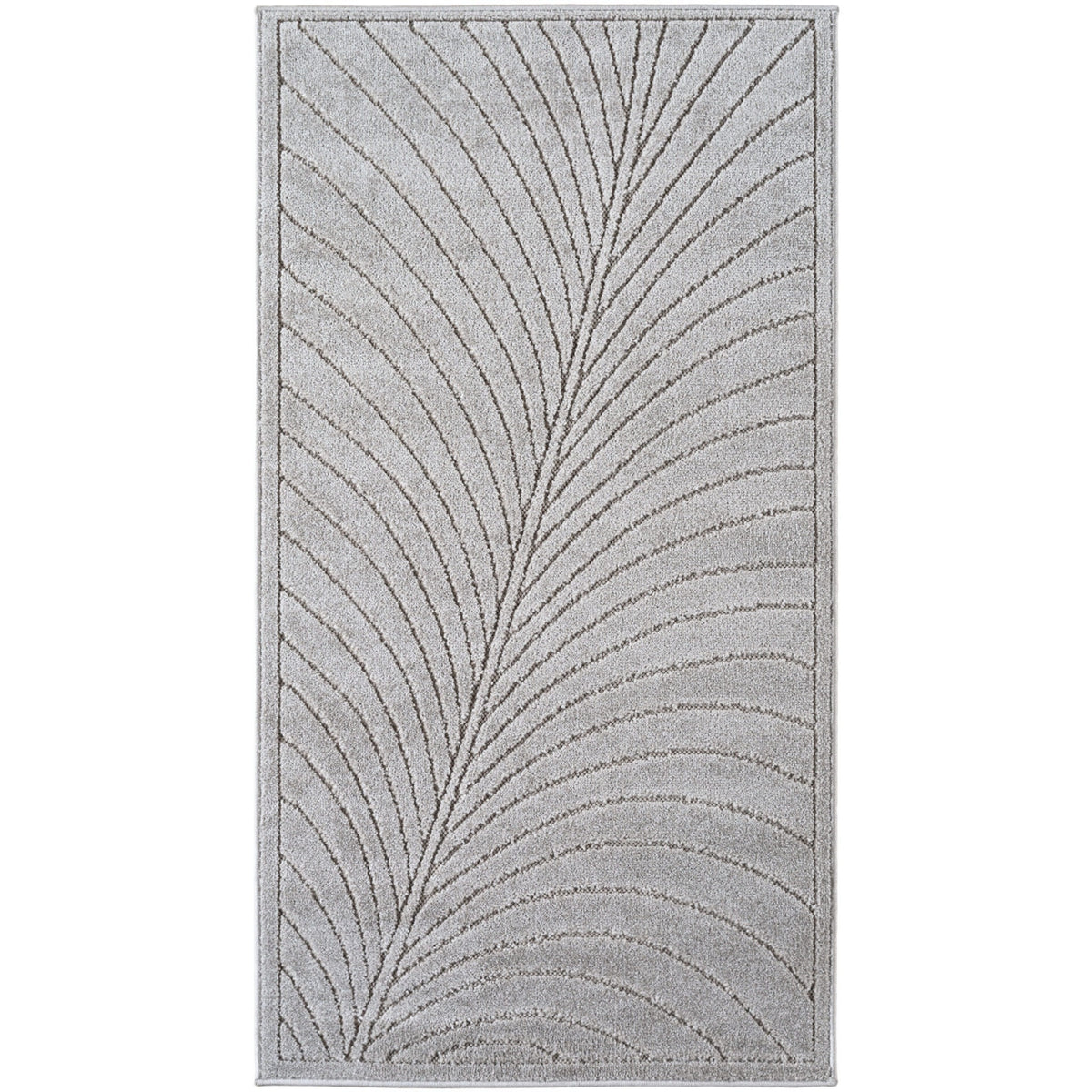 Nora 1204 grau · Moderner Teppich für Indoor & Outdoor
