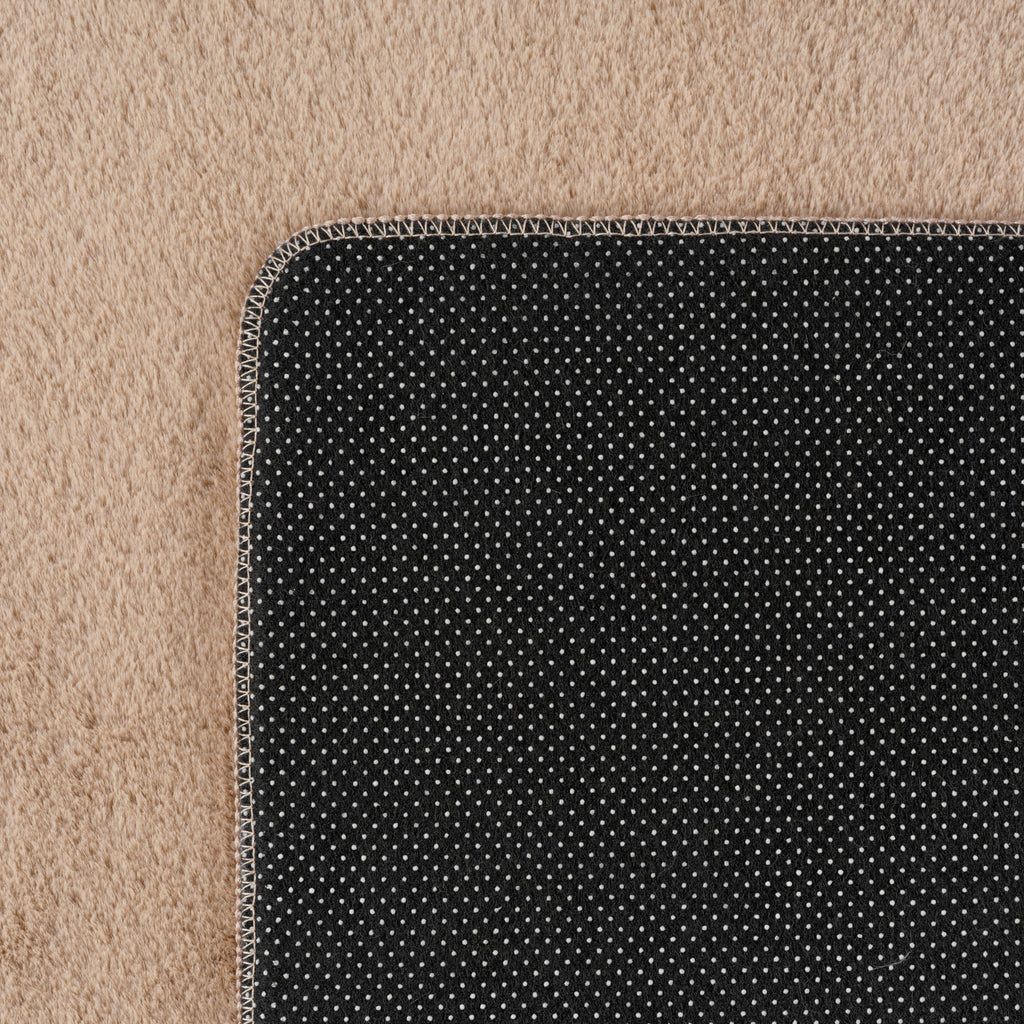 Amber 1400 beige · Kuschelweicher Hochflor-Teppich