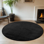 Amber 1400 anthrazit · Kuschelweicher Hochflor-Teppich