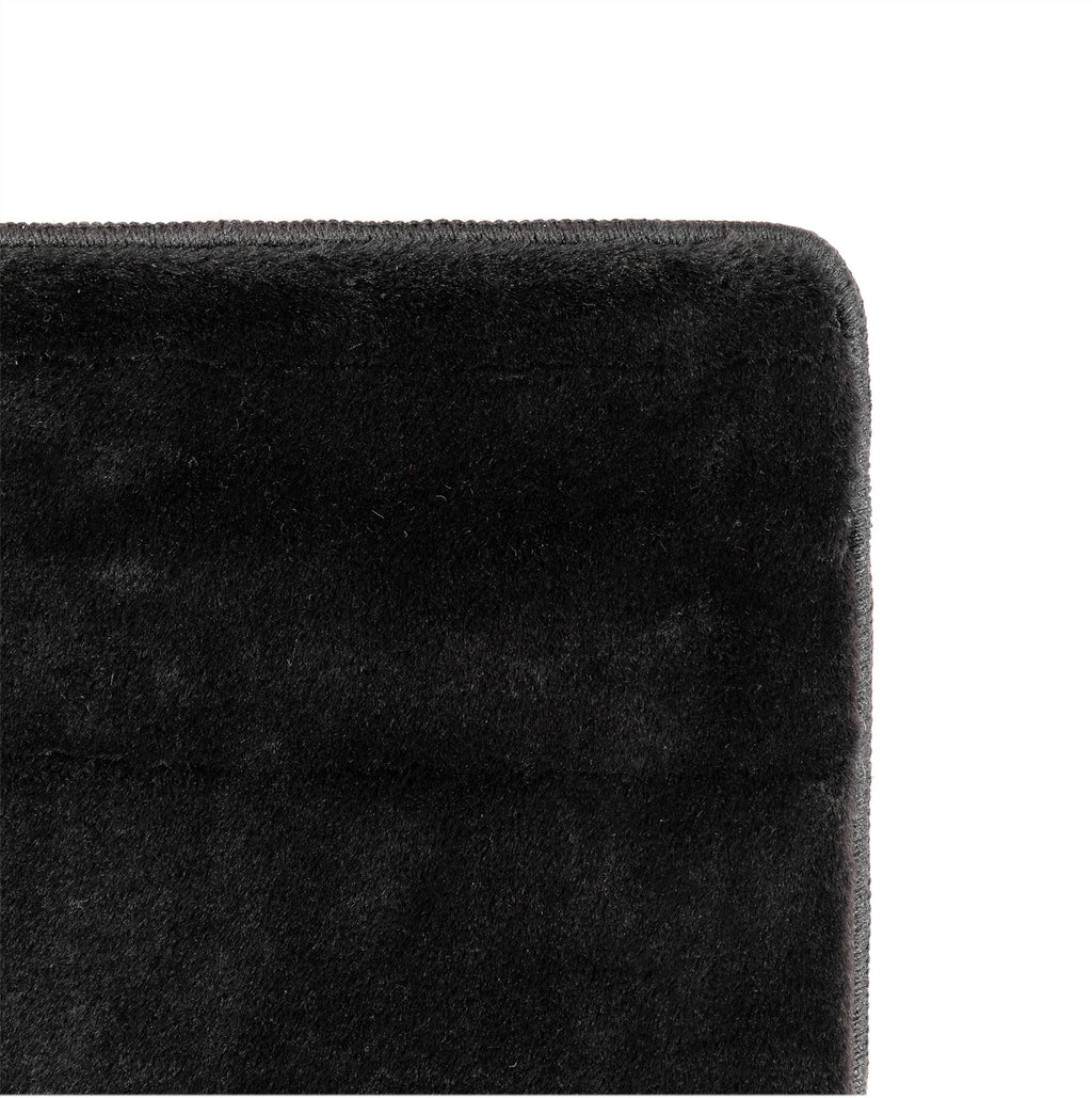 Amber 1400 anthrazit · Kuschelweicher Hochflor-Teppich