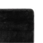 Amber 1400 anthrazit · Kuschelweicher Hochflor-Teppich
