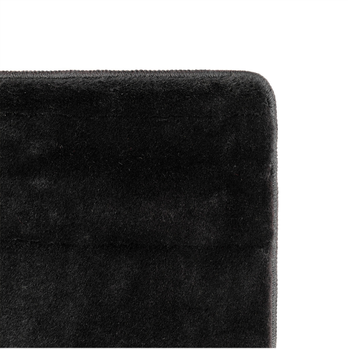 Amber 1400 anthrazit · Kuschelweicher Hochflor-Teppich