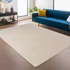 Amber 1400 creme · Kuschelweicher Hochflor-Teppich