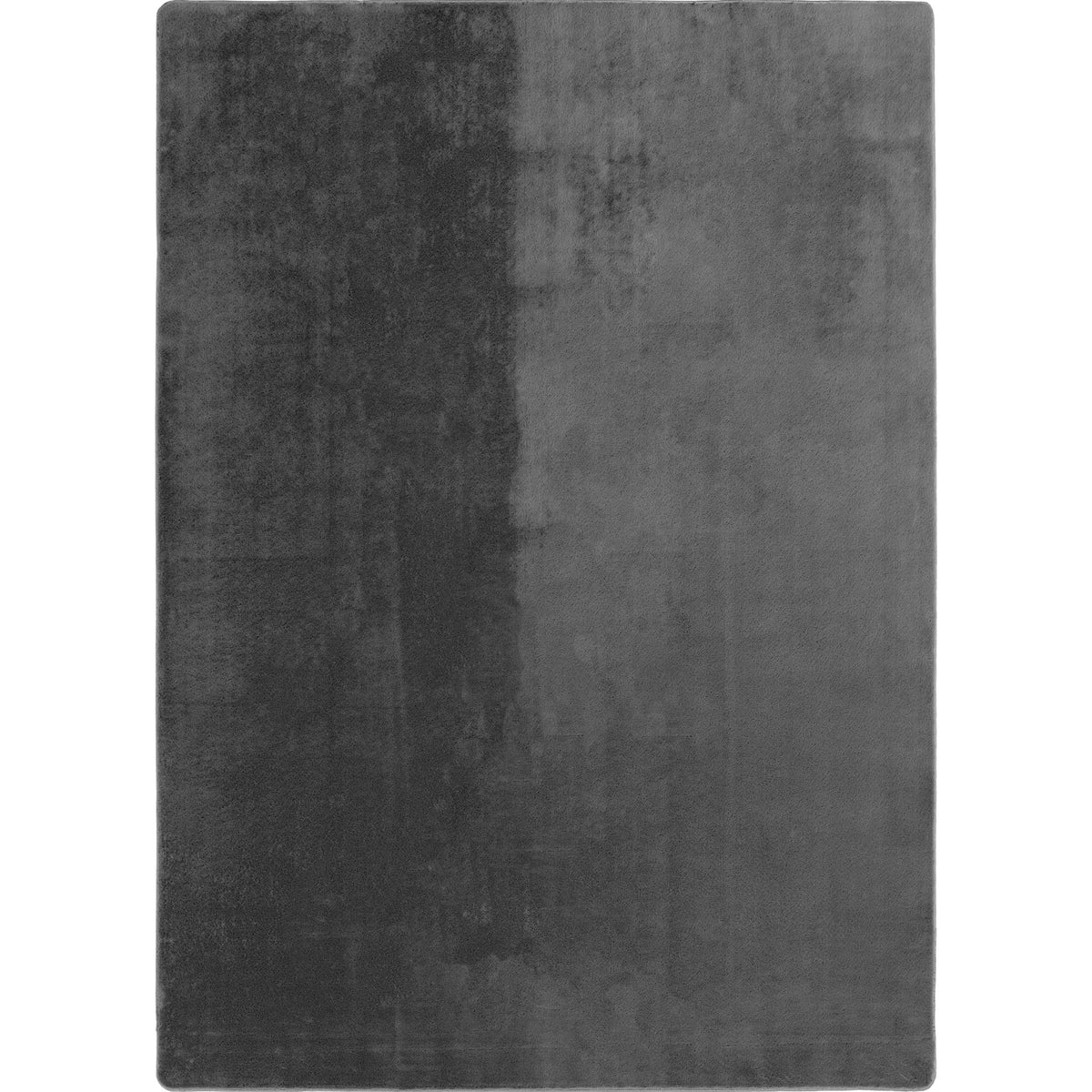 Amber 1400 grau · Kuschelweicher Hochflor-Teppich
