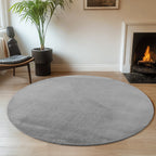 Amber 1400 grau · Kuschelweicher Hochflor-Teppich
