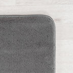 Amber 1400 grau · Kuschelweicher Hochflor-Teppich