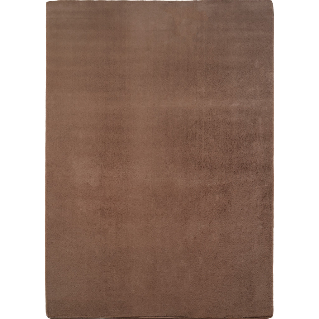 Amber 1400 mocca · Kuschelweicher Hochflor-Teppich